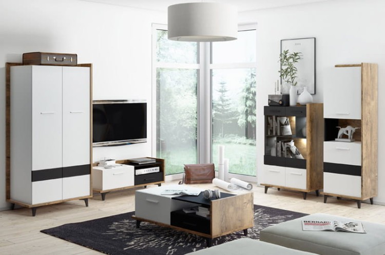 Meble Box do salonu-aranż 5-dąb burgundzki-biały-czarny.jpg