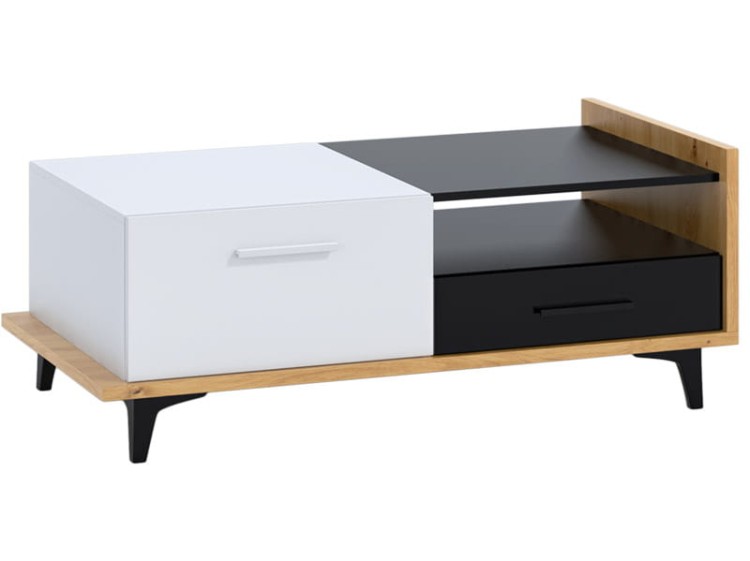 Ława Box 2D2S-dąb artisan-biały-czarny.jpg