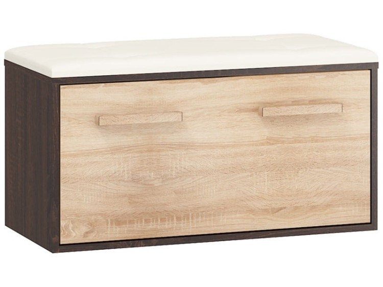 Szafka na buty RIO-sonoma ciemna-sonoma jasna-eco beż.jpg