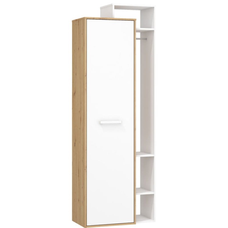 Szafa RIO P1D-dąb artisan-biała.jpg