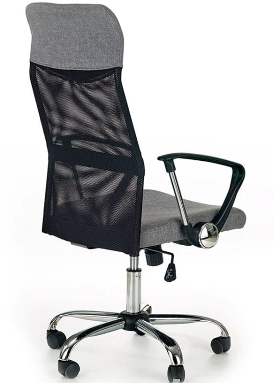 Fotel biurowy Vire 2 popielaty-tył.jpg