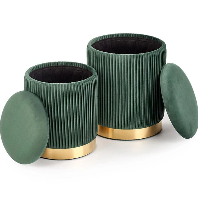 Pufa Monty-ciemna zieleń-zestaw dwóch.jpg