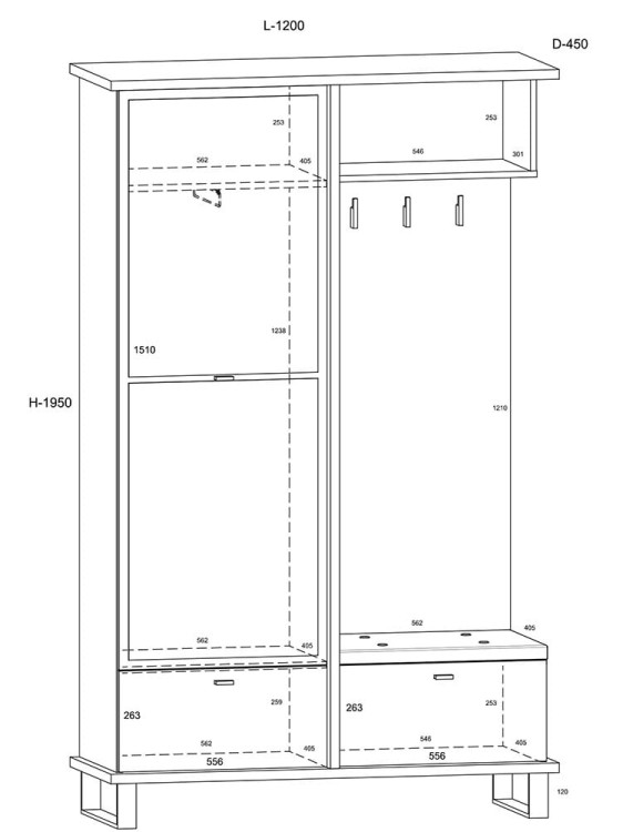 Przedpokój Cross-dokładne wymiary.jpg