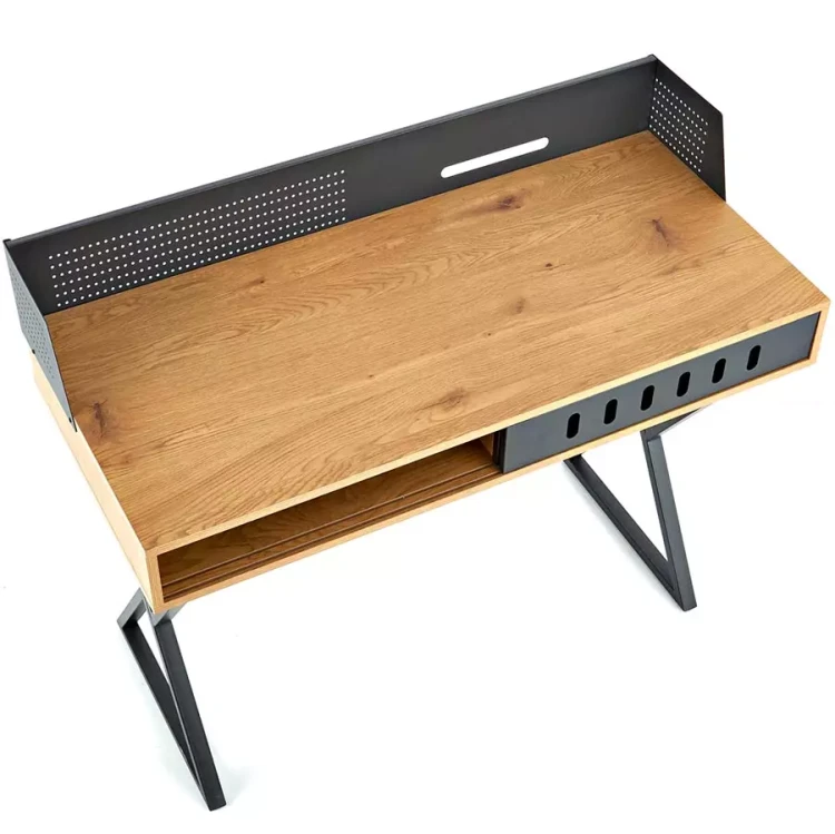 Biurko B43 dąb złoty.webp