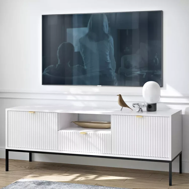 NOVA biała szafka RTV-154.webp