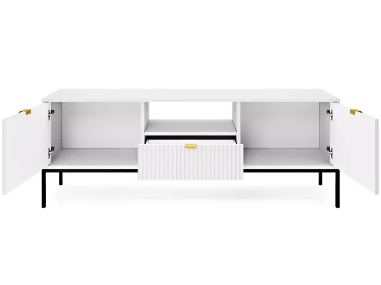 Szafka RTV Nova biała-układ szafek.webp