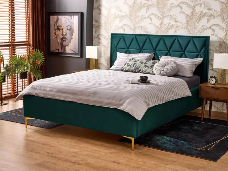 Łóżko Modulo 160x200 zielone.webp