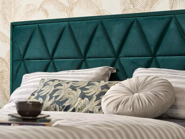 Łóżko Modulo 160x200 zielone-wezgłowie W5.webp