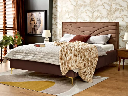 Łóżko Modulo beżowe.webp