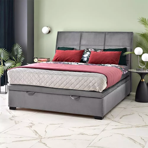 Łóżko Kontynentalne 2-popielate.webp