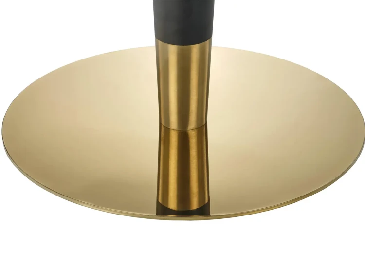 Podstawa ze stali nierdzewnej w złotym kolorze-stół Morata.webp