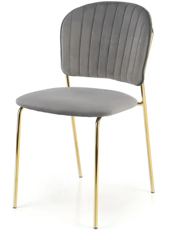 Krzesła K499 popielate.webp