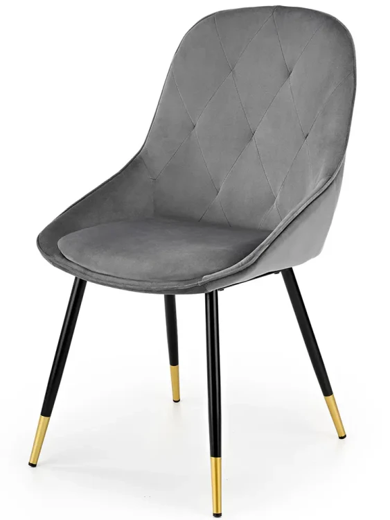 Krzesła K437 popielate.webp