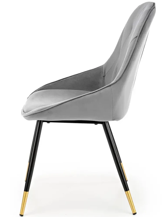 Krzesła K437 popielate-bok.webp