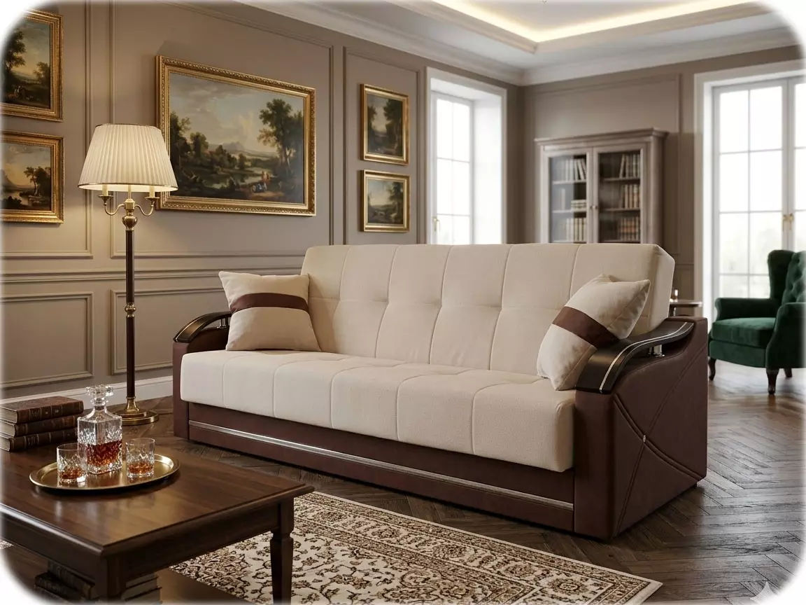 Elegancka wersalka Majorka w salonie