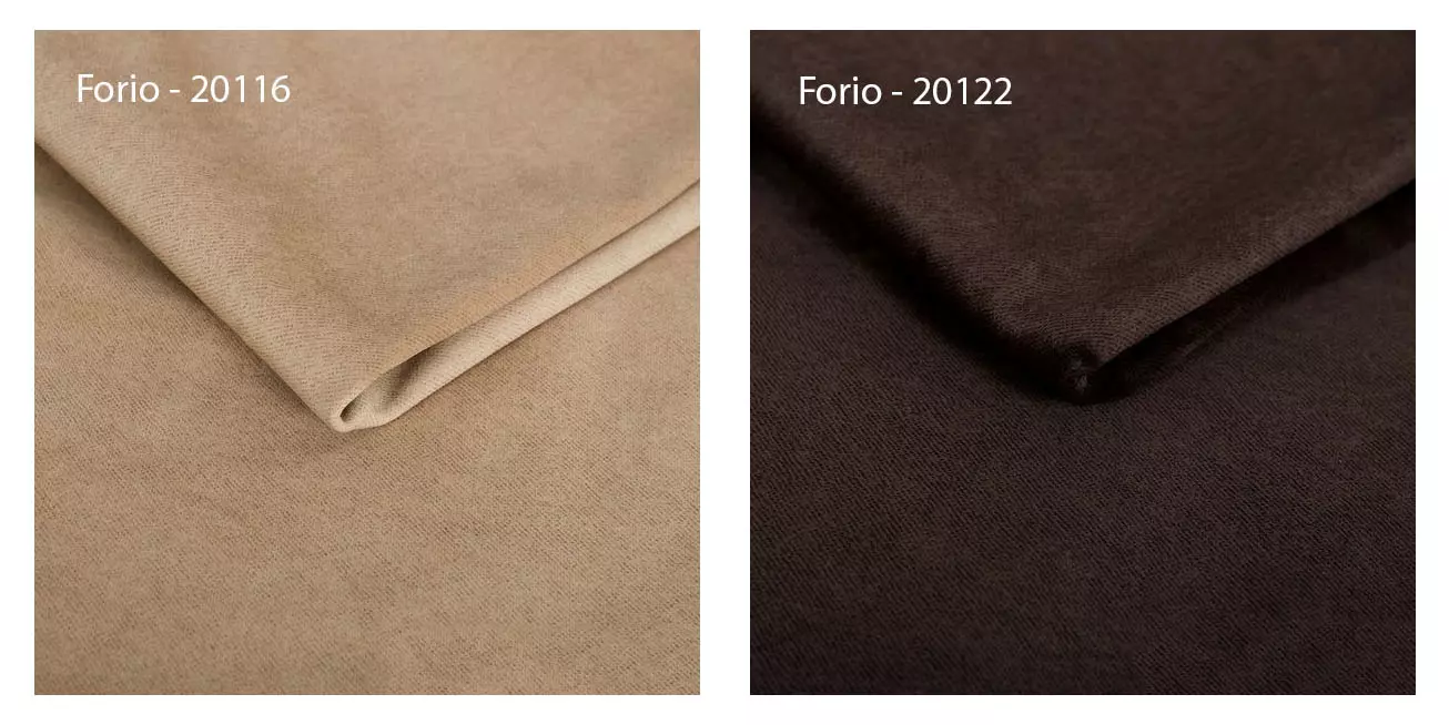 Tkanina tapicerska forio - brąz i beż